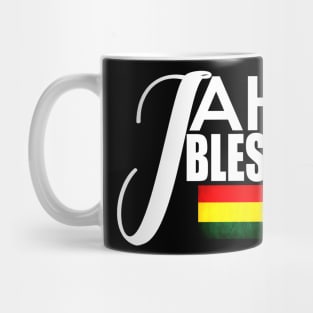 Jah Bless Rasta Reggae Rastafari Mug